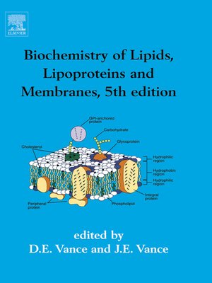 cover image of Biochemistry of Lipids, Lipoproteins and Membranes